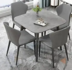 Marble Dining Table and 4 Chairs.Imported.
