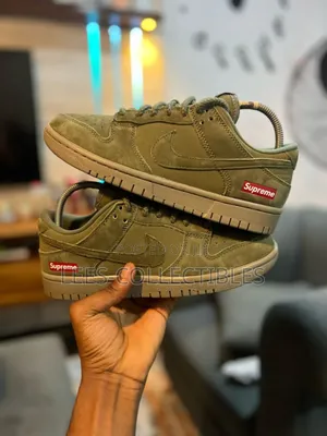 Quality Nike Sb Dunk Low Supreme Olive Green