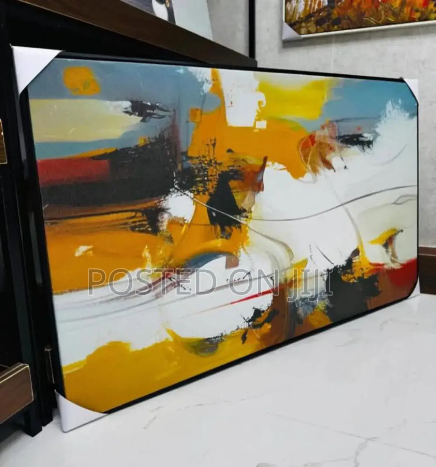 Colourful Abstract Painting Canvas Print.