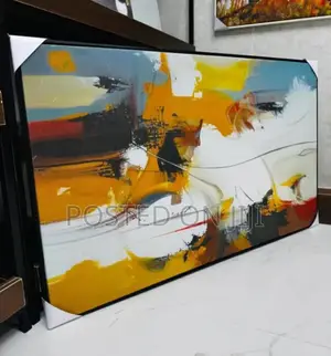 Colourful Abstract Painting Canvas Print.