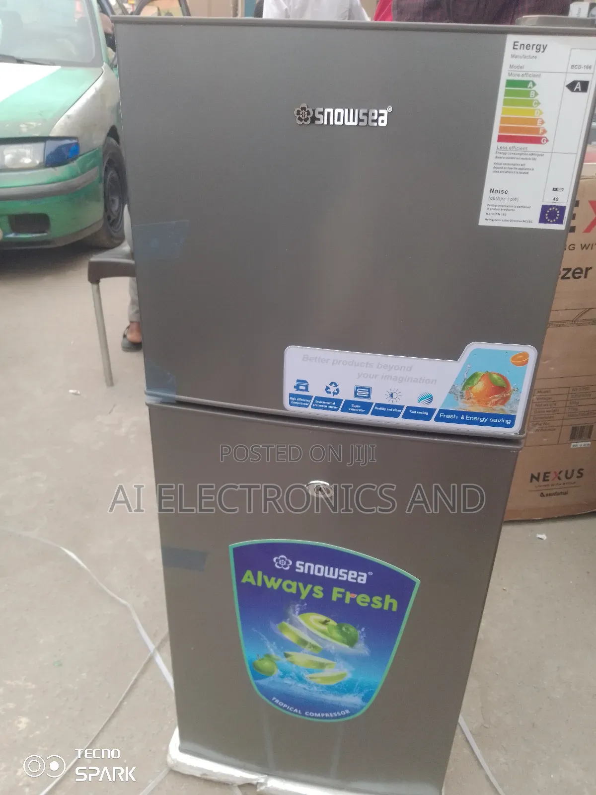 Snowsea Refrigerator Double Door Fridge