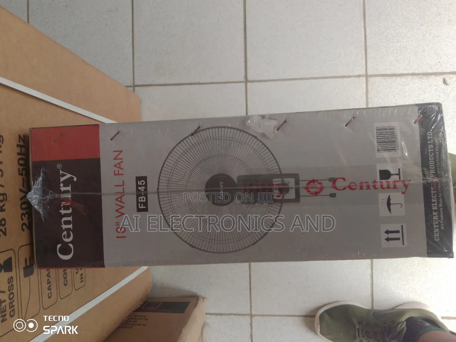Century Wall Mounted Fan .