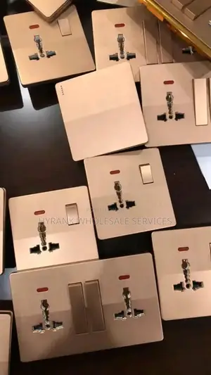 Electrical Switches And Sockets, Unique Design And Colours