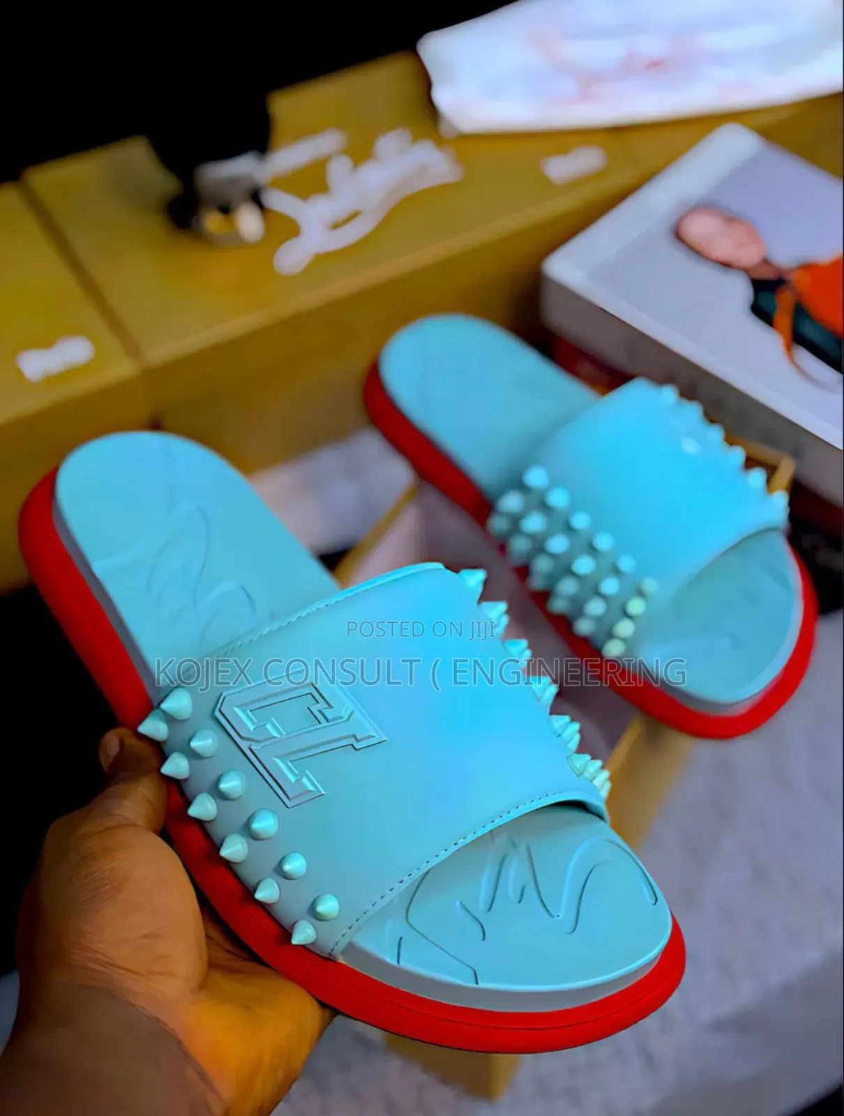 Original Christian Louboutin Slippers Available