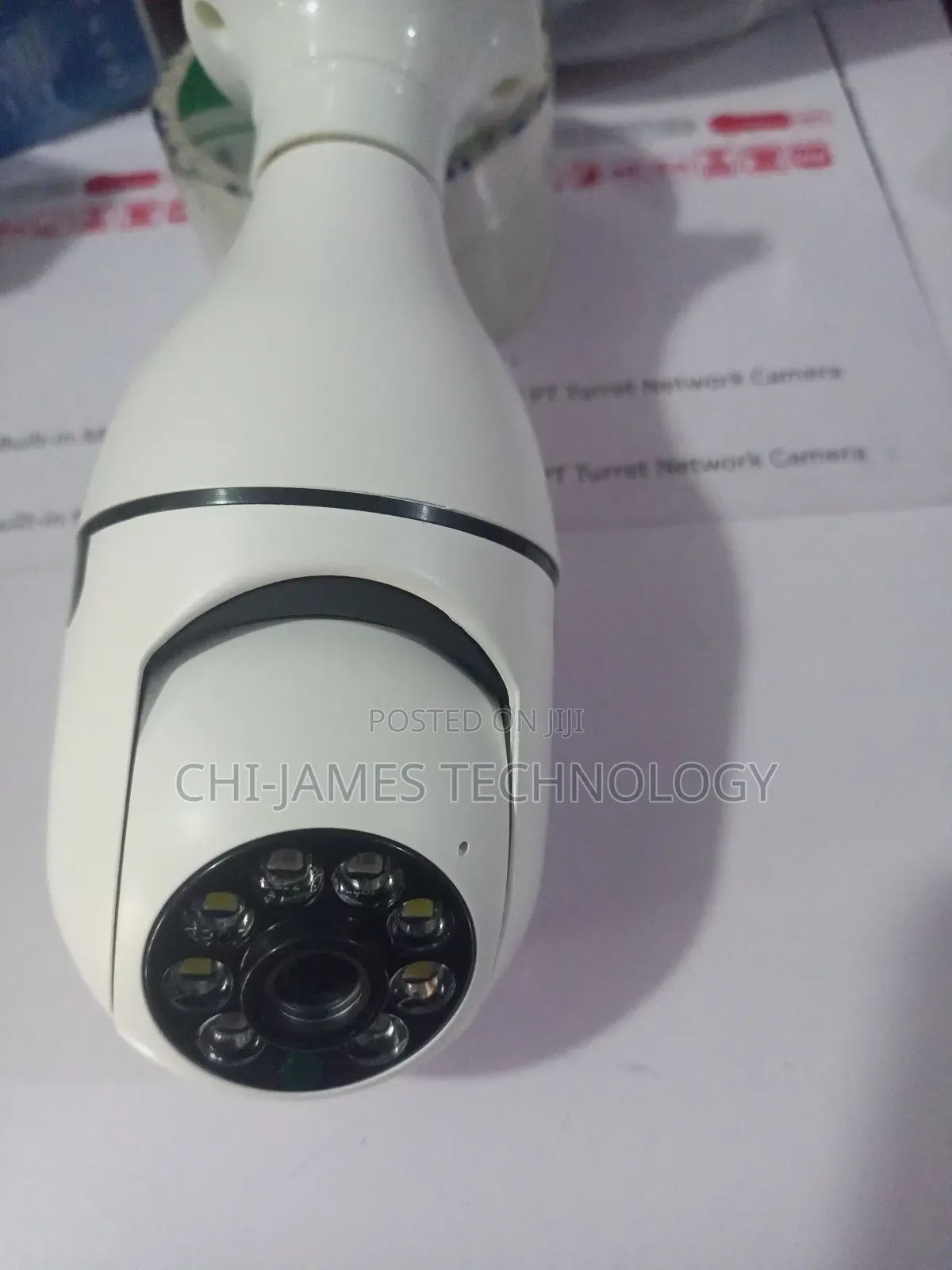 Wi-Fi Smart Hd and PTZ Bulb Camera