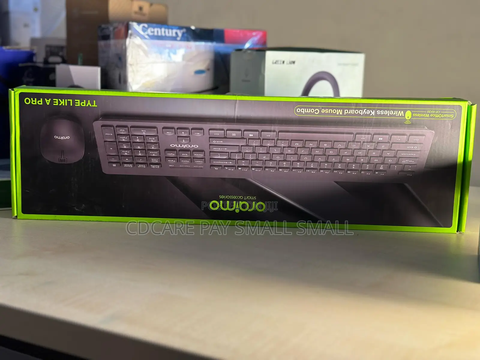 Pay Small Small Oraimo Keyboard Mouse Combo On Cdcare.App