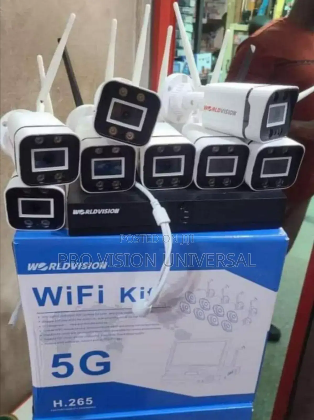 8ch Wireless Kids Wi-fi Camera