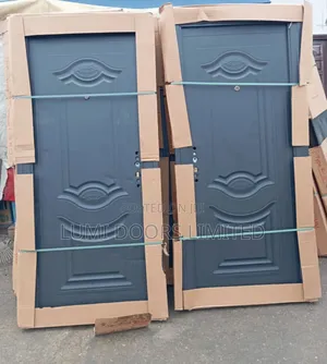 Security Steel Door/ Black Steel Door