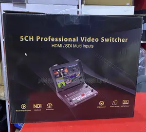 Photo - Baytto 5 Channel Sdi and Hdmi4k Ndi Sd Card Video Switcher