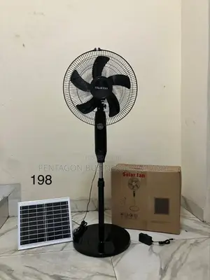 16 Inches Rechargeable Solar Standing Fan