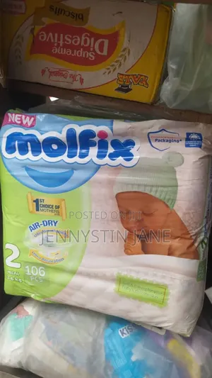 Molfix Jumbo Baby Diapers Size 1,2,3,4,5