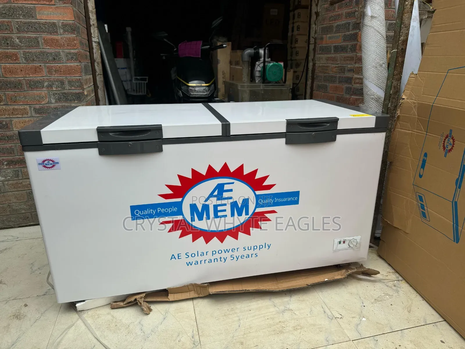 538l Chest Solar Freezer