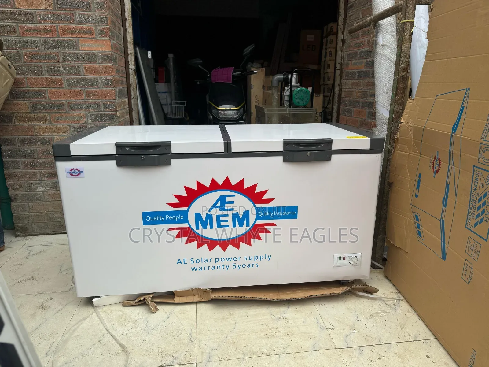 538l Chest Solar Freezer