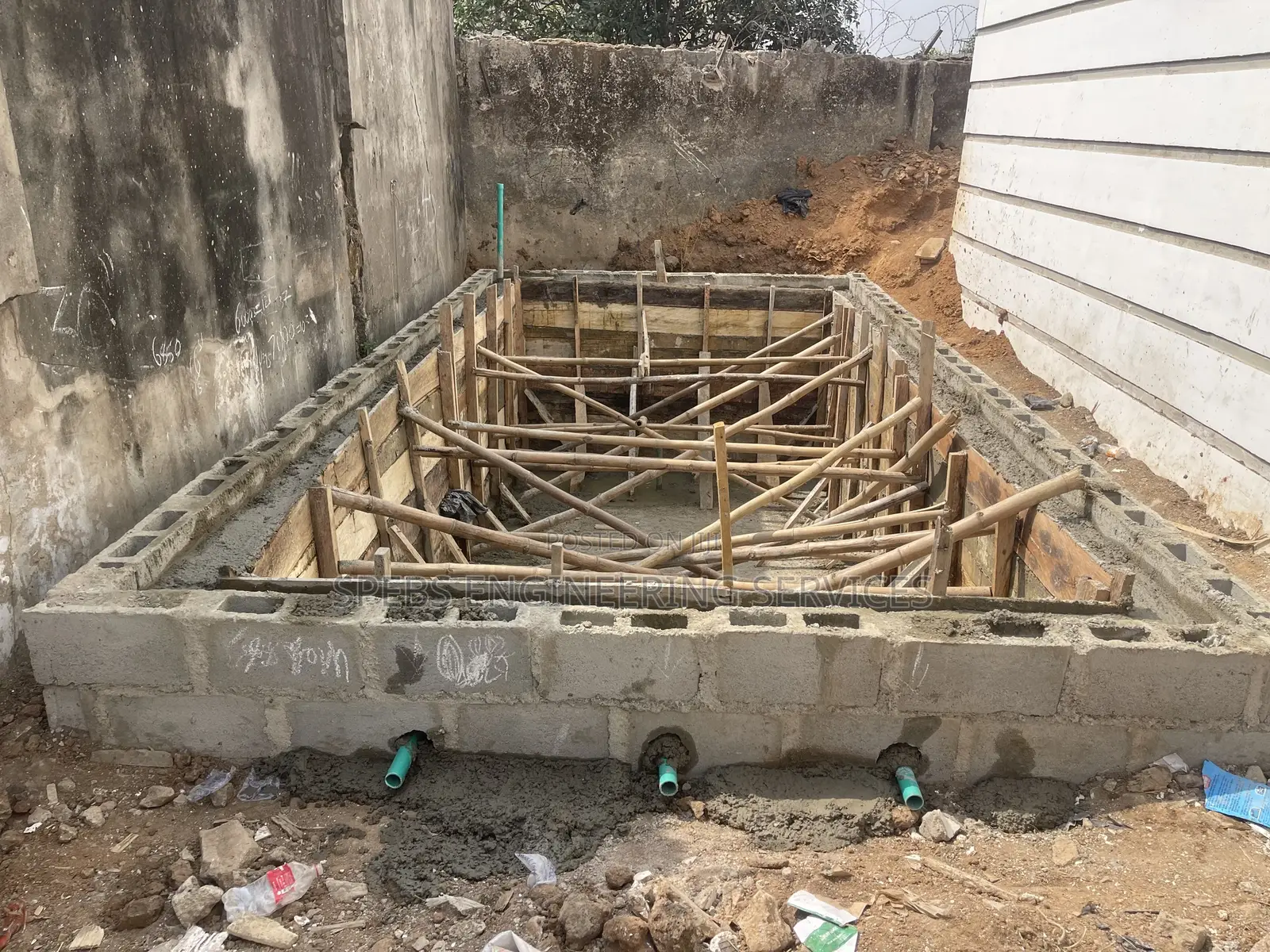 Construction of Swimming Pool