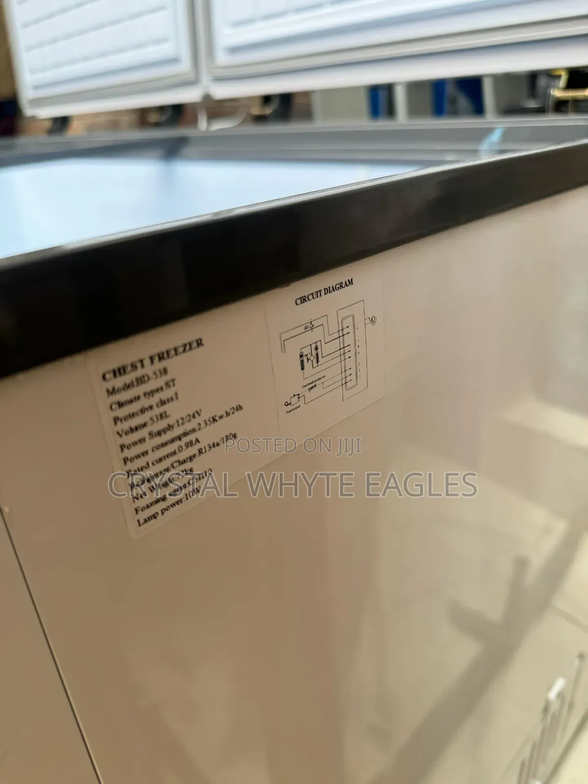 538l Chest Solar Freezer