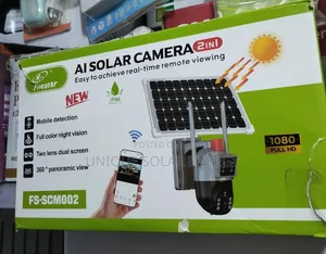 Fivestar Two Dual Lens Ai Solar Camera