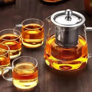 Glass Tea Pot Set