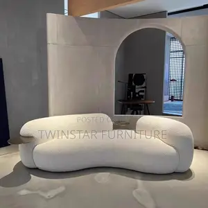 New Modern Luxury Lamb Velvet Sofa Chair