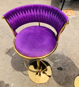 Purple Bar Stool