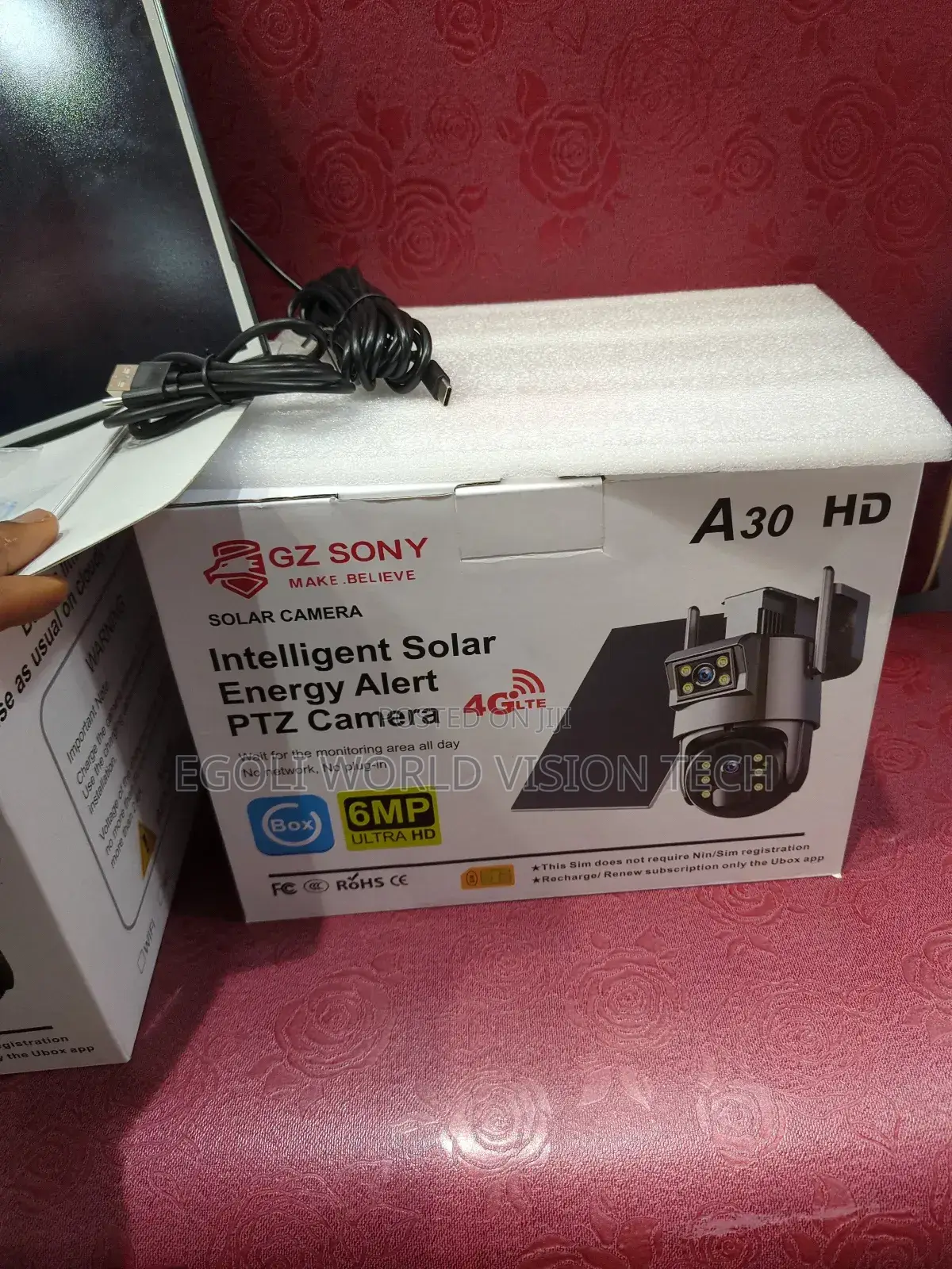 Double Lense Solar Camera