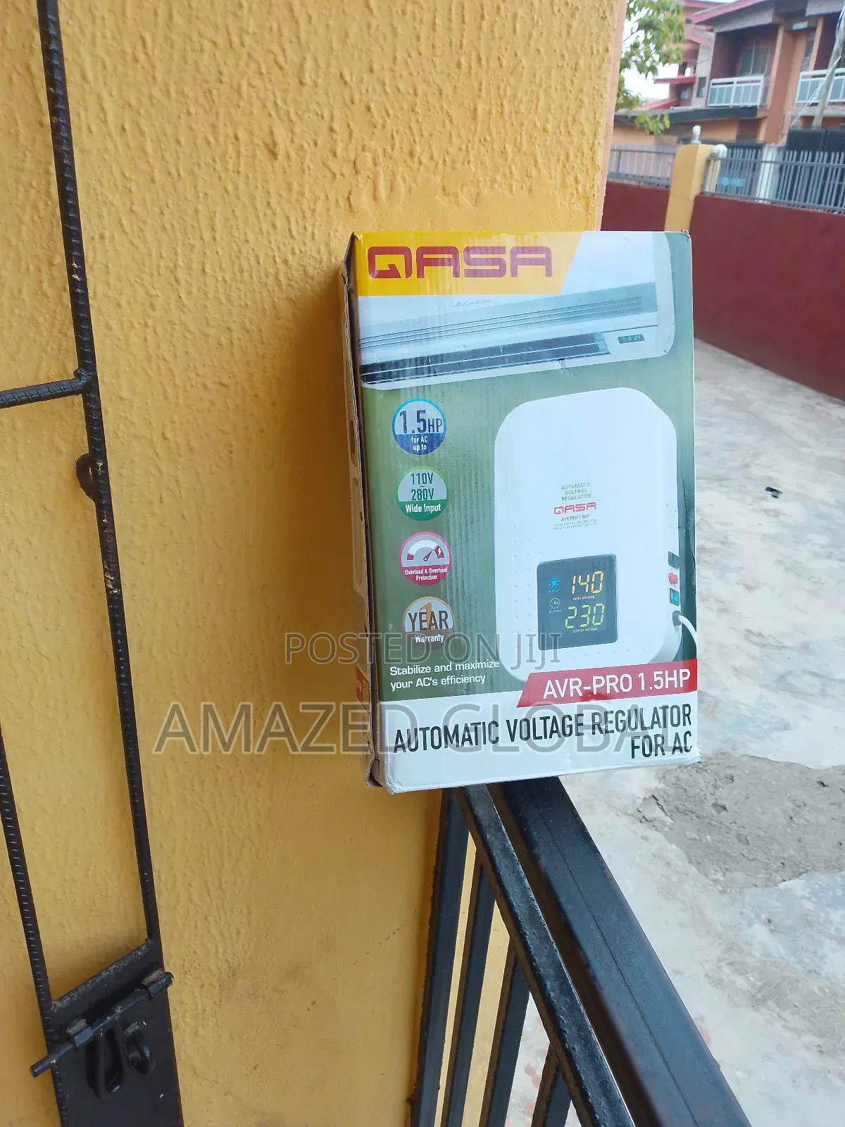 Automatic Standard Qasa Avr-Pro 1.5hp Voltage Regulator Ac