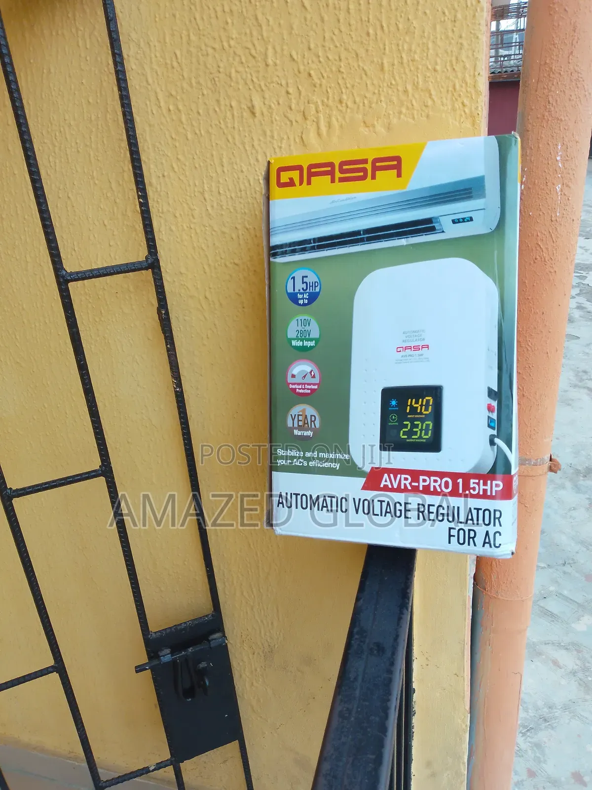 Durability Qasa Automatic Voltage Regulator Stabilizer Ac