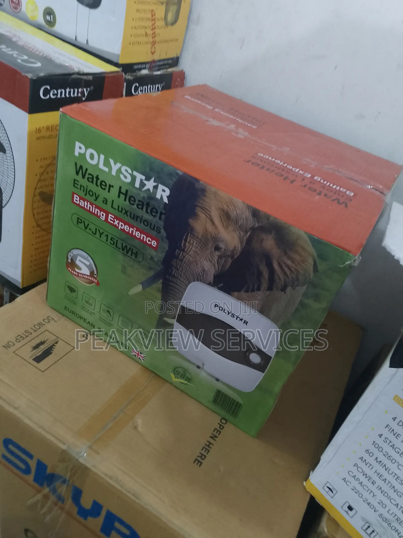 Polystar 15l Water Heater - Compact Space Saving Design