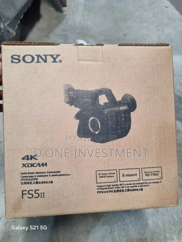 Sony Xdcam Sony Fs5 Ii Specs Handheld Camcorder Sony Pxw Fx5 Sony