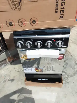 Durable Standing Auto Ignition 3+1 Gas Burners With Oven