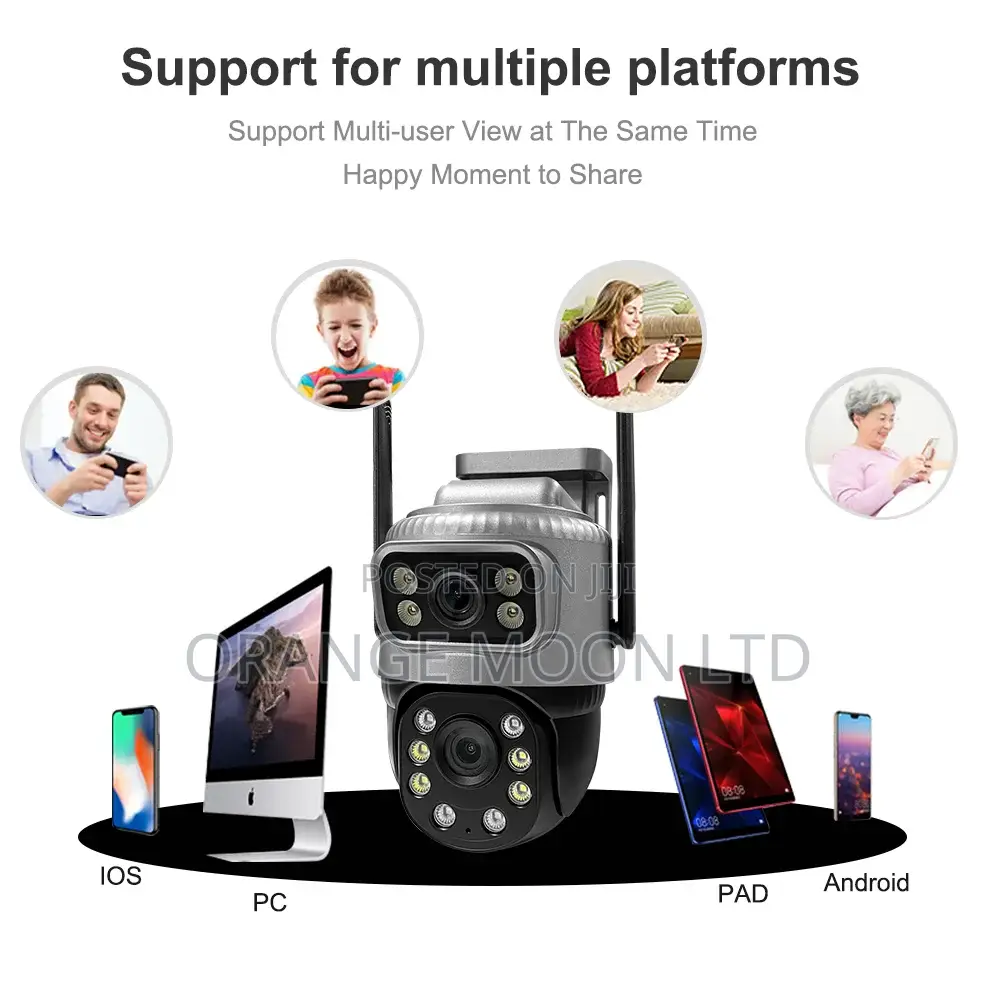 V380 Double Lens 4mp Wifi PTZ Camera