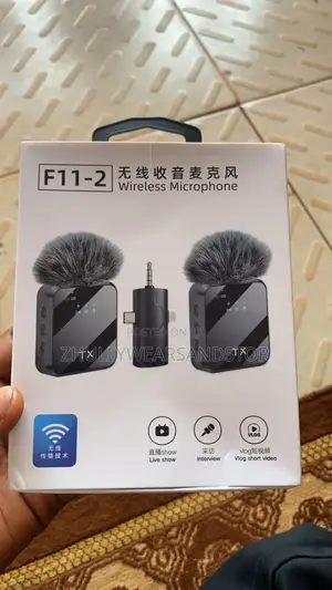 F11-2 Wireless Microphone - Professional Grade Compact100