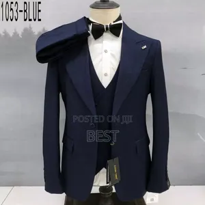 High Quality Rough Material Turkey 3pis Suits For Men