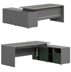 Front and Back View of 1.8 Meters Office Table