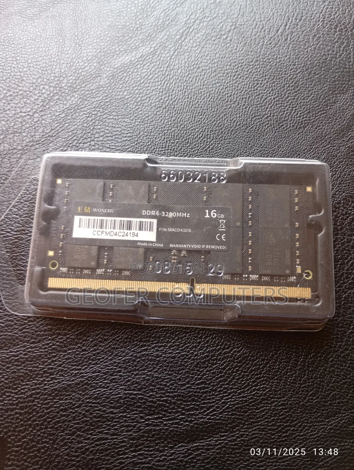 32gb- Pc4 3200aa Speed