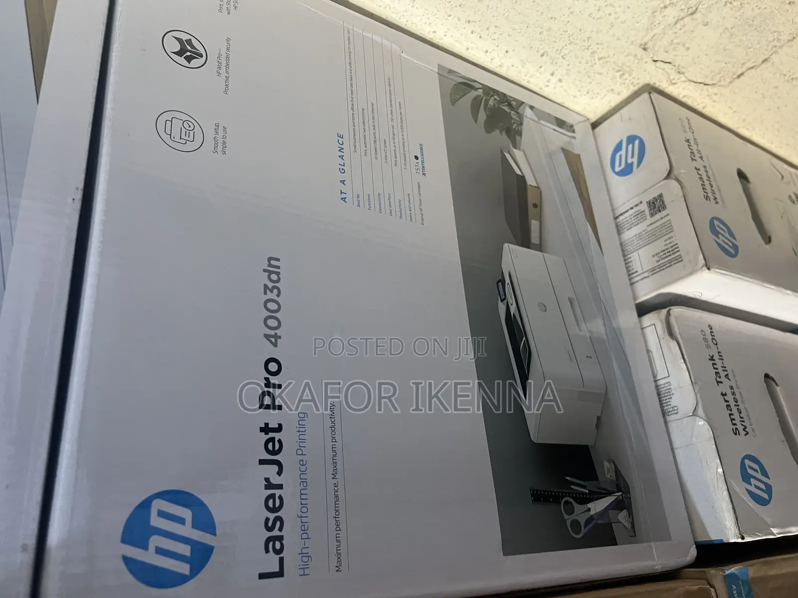 Hp Laser Black Printer 4003dn