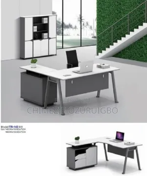 1.6 Meters Office Table With Extension
