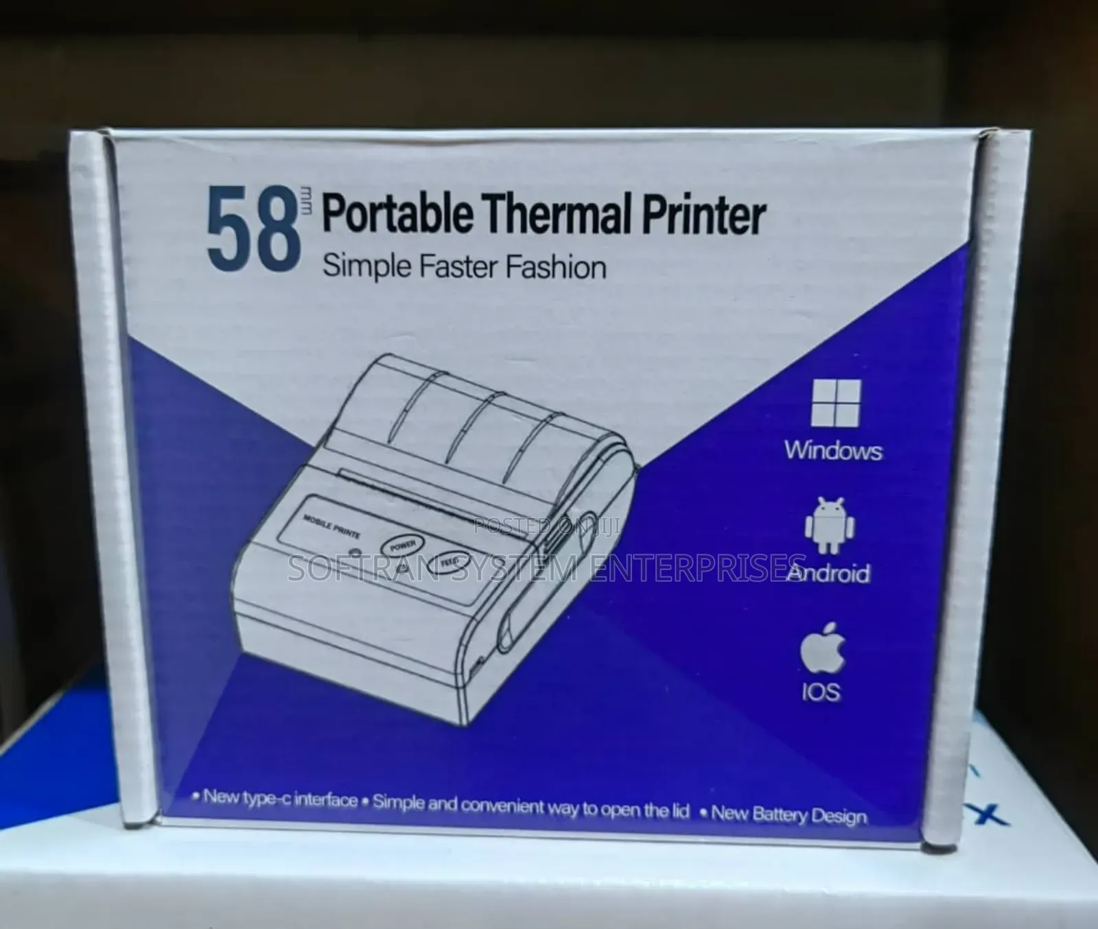58 Bluetooth Thermal Printer