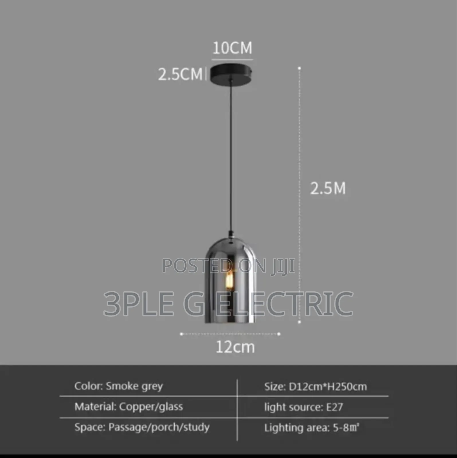 Luxury Single Dropping Pendant