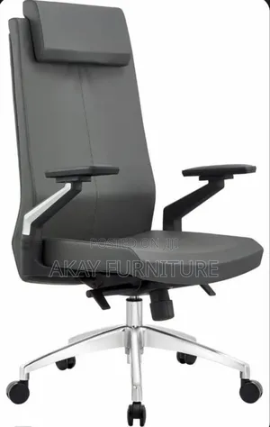 Grey High Back Office Chair