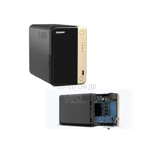 Qnap Ts-264 Nas Tower Intel Celeron N5095 8gb Black, Gold