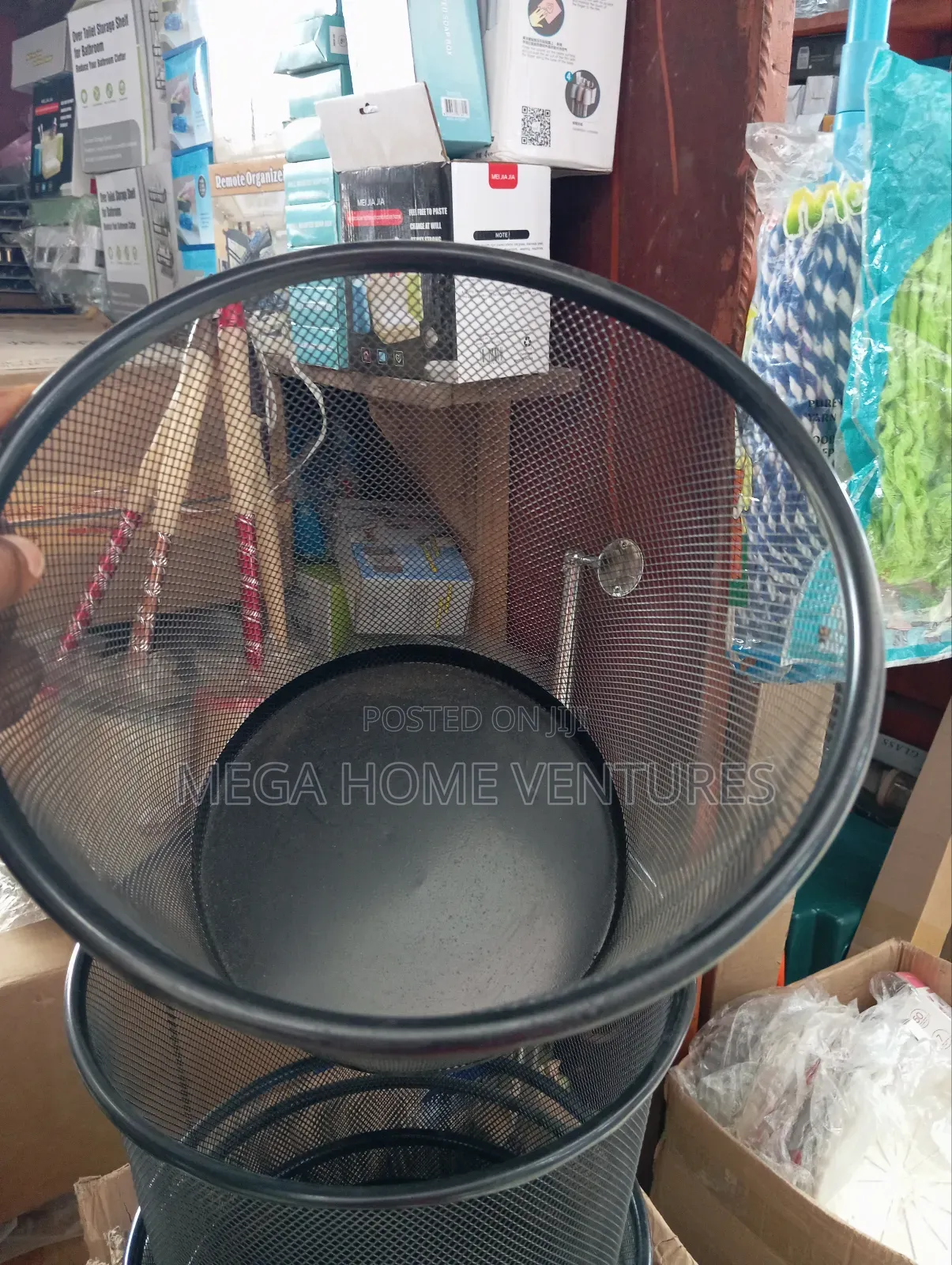 Transparent Trash Basket