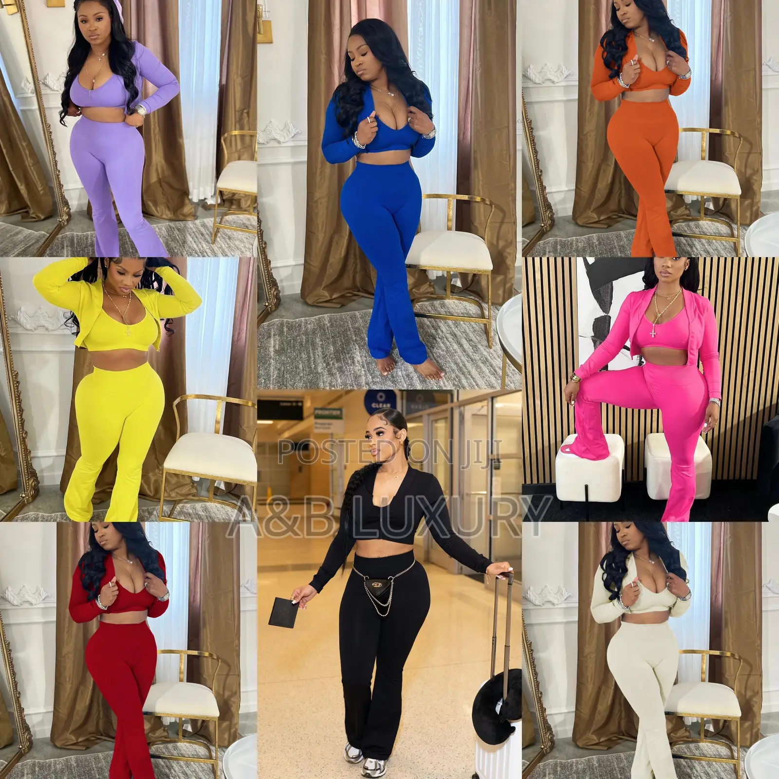 3 Pieces Multi Purpose Wear / Active Wear