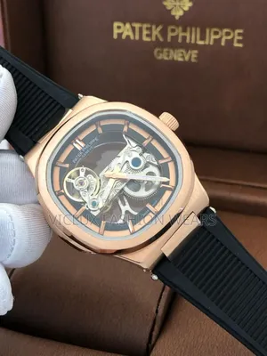 Photo - Patek Philippe Luxury Men's Rubber Wrist Watch