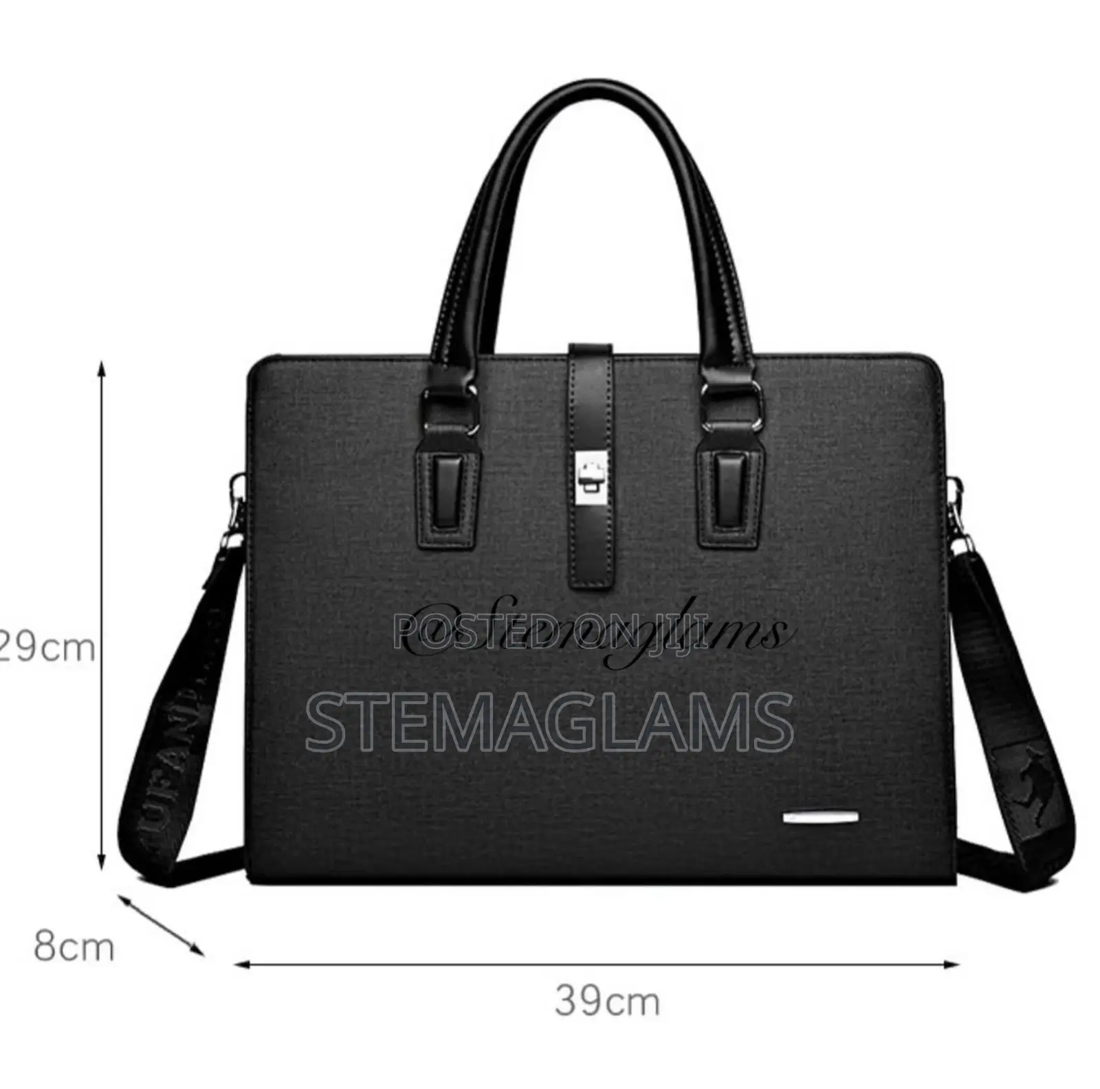 Mont Blanc Laptop Bag With Adjustable Strap