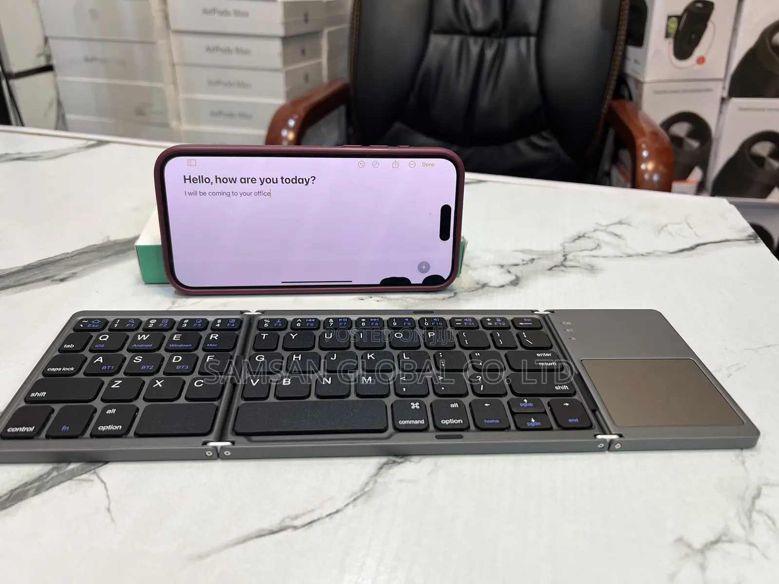 Wireless Keyboard for Laptop, Desktop, iPad, Phone, Tablet
