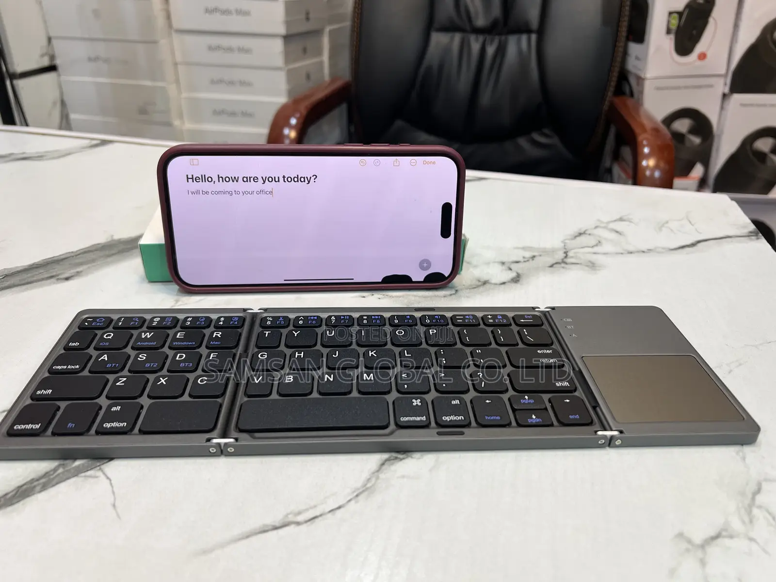 Wireless Keyboard for Laptop, Desktop, iPad, Phone, Tablet