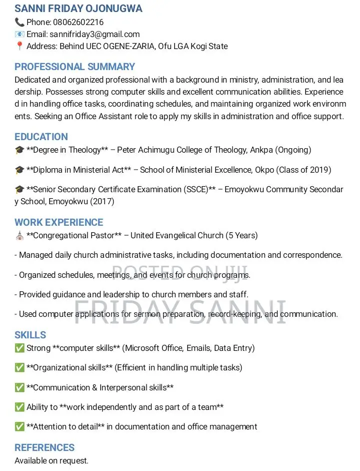 Security Cv