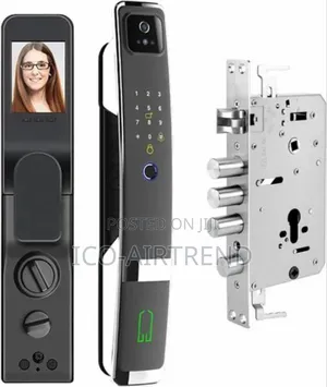 Tuya Wifi App Smart Door Lock With Camera and Biometrics