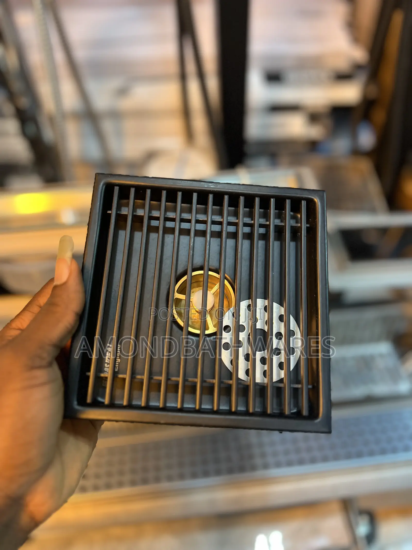 Matt Black Floor Drain