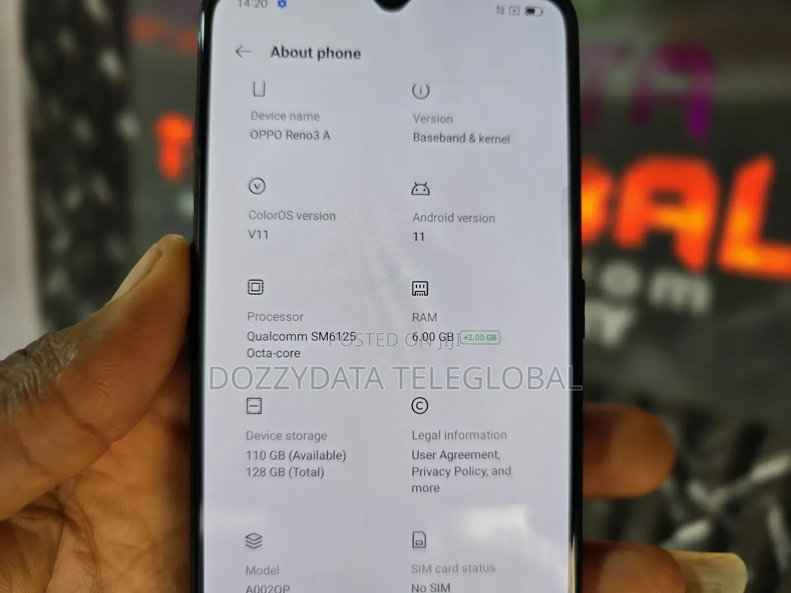 Oppo Reno 3 128 GB